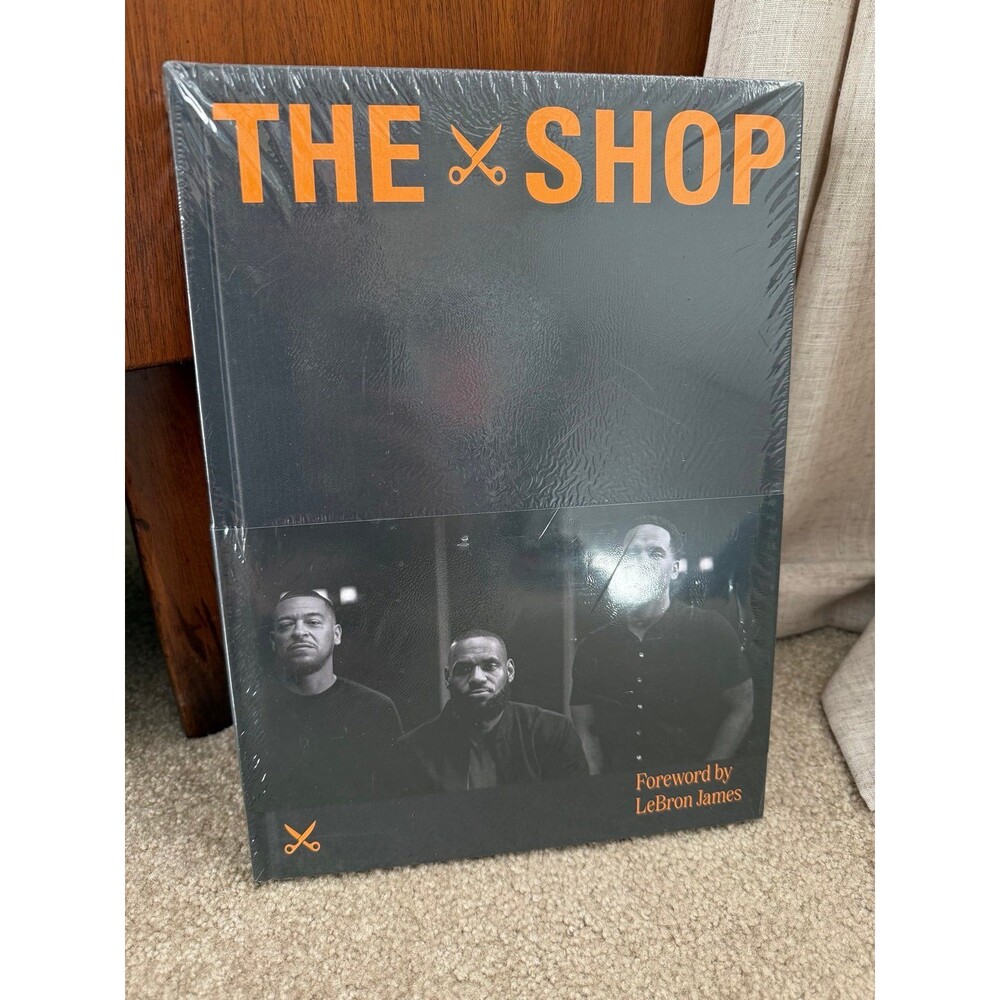 The Shop Hardcover Coffee Table Book Sealed LeBron James Foreword New